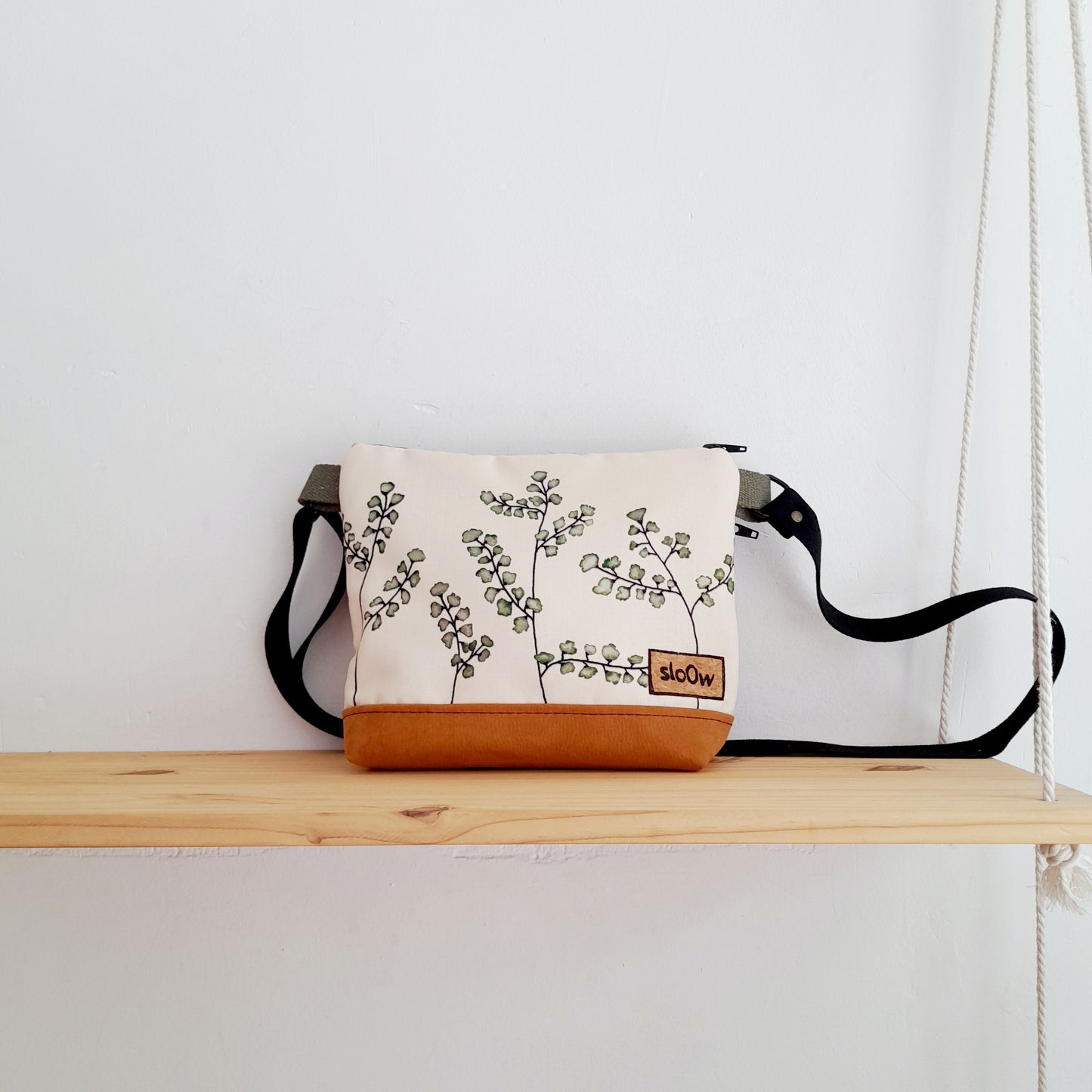 Bolso de Helechos con camel