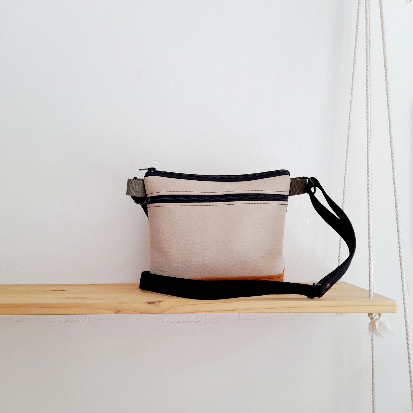 Bolso de Helechos con camel