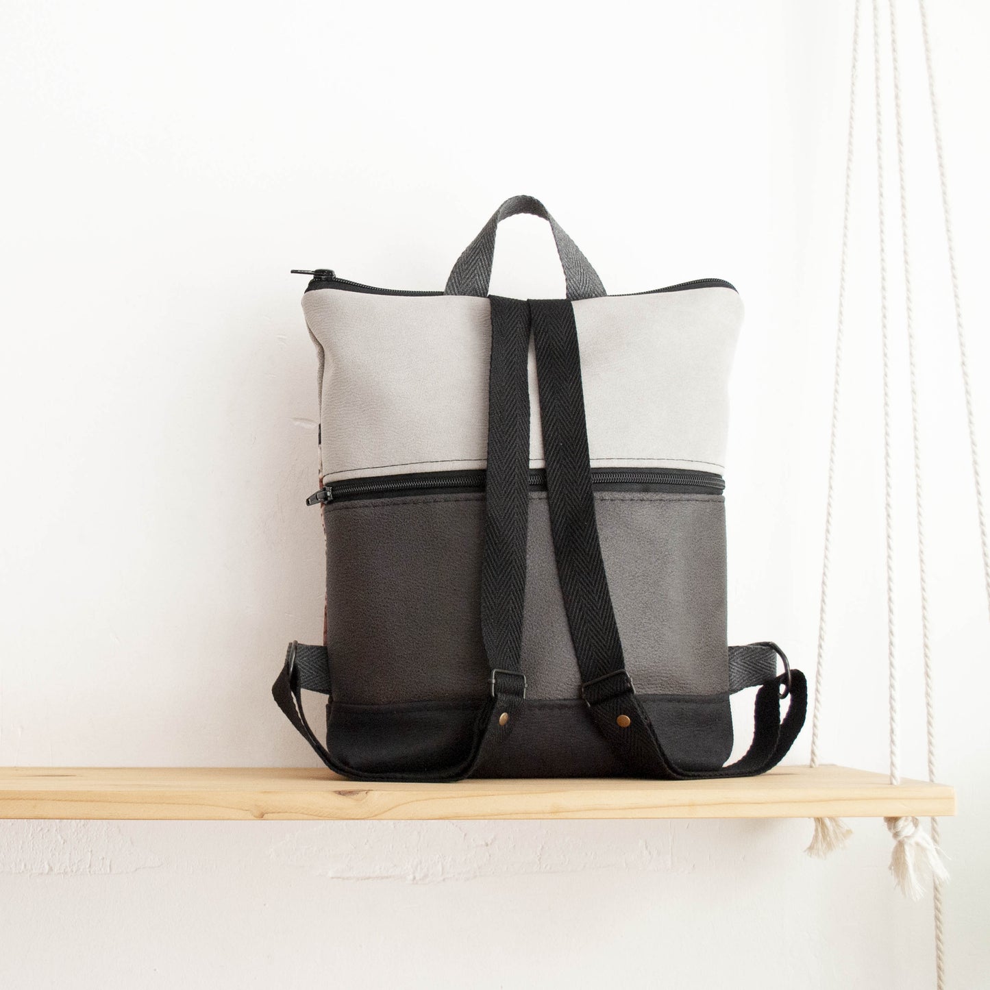 Mochila alta Textura 3