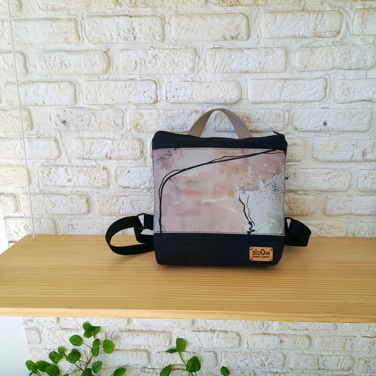 Mochila cuadrada Textura 1