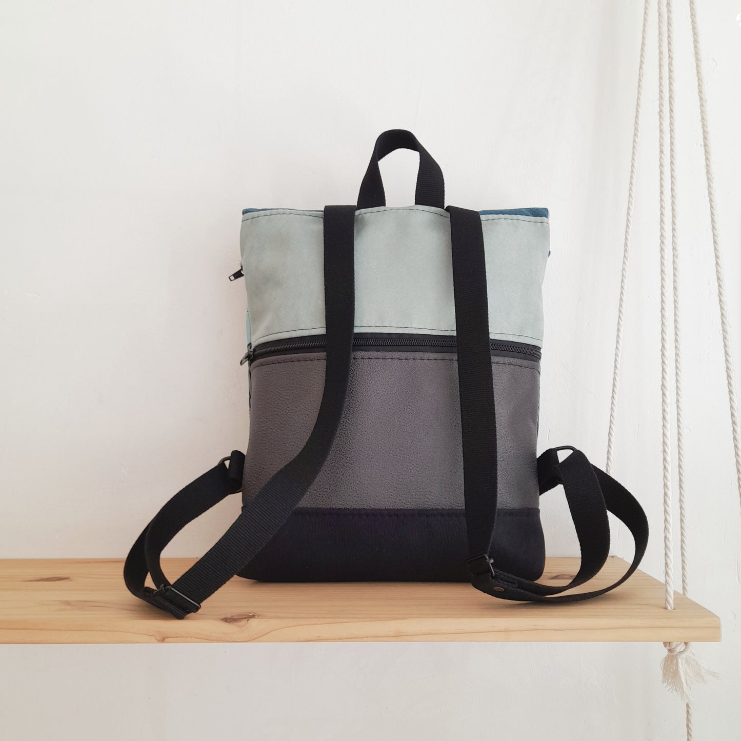 Rolltop Hojas Turquesas
