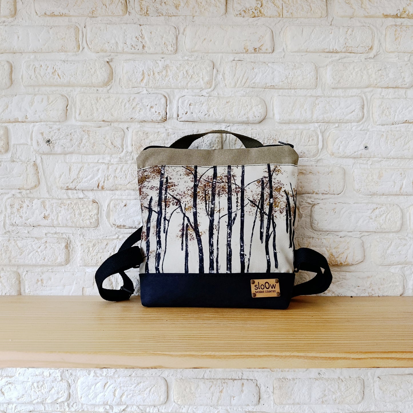 Mochila cuadrada Bosque